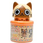 ハート アイルーガムポット ハチミツレモン味ガム 63g