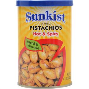 【ケース販売】サンキスト ホット&スパイシーピスタチオ 120g×12個