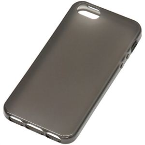 Digio2 iPhone用ソフトケース 半透明 IPN-12SC01BK ブラック