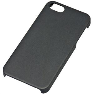 Digio2 iPhone用ハードケース ラバーコート IPN-12SC02BK メタリックマットブラック