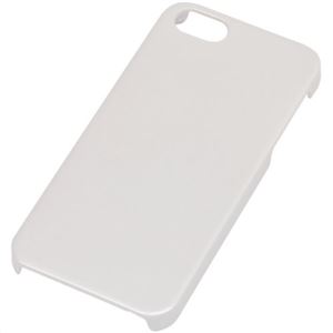 Digio2 iPhone用ハードケース UVコート IPN-12SC02W パールホワイト