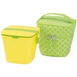 サーモス フレッシュランチボックス 580ml ライムレモン DJJ-600 LL