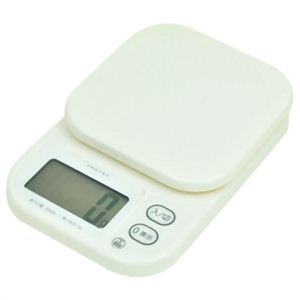 ドリテック コンパクトスケール 2kg アイボリー KS-208IV
