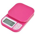 ドリテック コンパクトスケール 2kg ピンク KS-208PK
