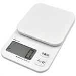 ドリテック デジタルスケール トルテ 2kg ホワイト KS-254WT