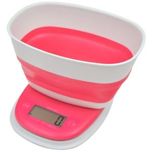 ドリテック デジタルスケール メルバ 3kg ピンク KS-312PK