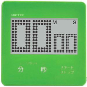 ドリテック バックライト付スクロールタイマー グリーン T-313GN