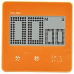 ドリテック バックライト付スクロールタイマー オレンジ T-313OR