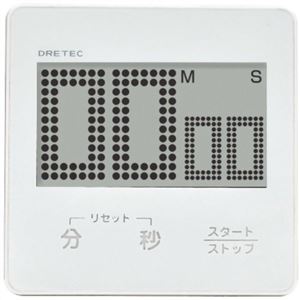ドリテック バックライト付スクロールタイマー ホワイト T-313WT