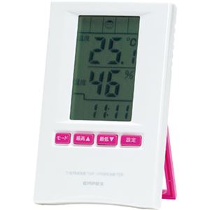 エンペックス デジタル快適計 TD-8285 ピンク