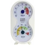 エンペックス 生活管理温・湿度計 TM-2412 ホワイト