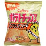 【ケース販売】カルビー ポテトチップスコンソメパンチ 28g×24個