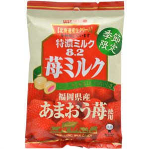 UHA味覚糖 特濃8.2苺ミルク 105g×6袋