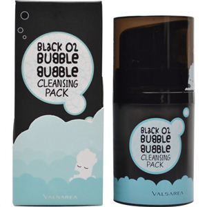 VALSAREA ブラックO2バブルバブルクレンジングパック 50ml