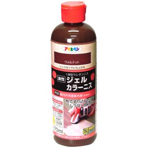 アサヒペン ジェルカラーニス ウォルナット 270ml