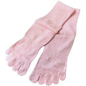 シルク五本指ソックス S(22-24cm) キティピンク