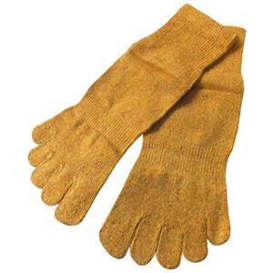 シルク五本指ソックス S(22-24cm) ヤム