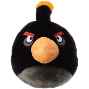 アングリーバード ぬいぐるみ ブラックバード L