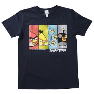 アングリーバード Tシャツ クラシック1 ネイビー XL