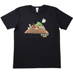 アングリーバード Tシャツ スペース1 ブラック XL