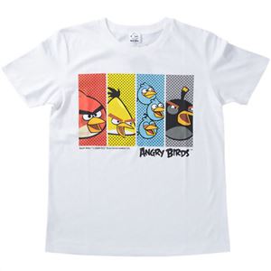 アングリーバード Tシャツ クラシック1 ホワイト M