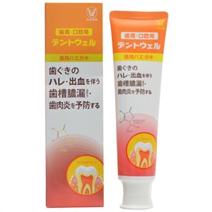 デントウェル 歯周・口腔用 薬用ハミガキ 100g