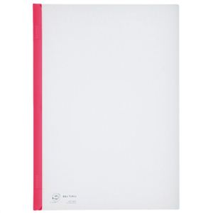 LIHIT LAB リクエスト スライドバーファイル 10冊パック A4縦 G-1720-3 赤