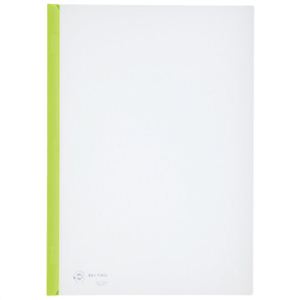 LIHIT LAB リクエスト スライドバーファイル 10冊パック A4縦 G-1720-6 黄緑