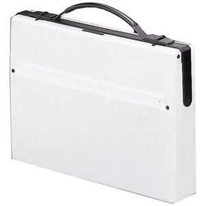 LIHIT LAB ダレスバッグ A4 A-660-0 白