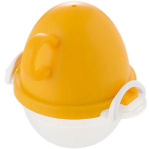 ezegg レンジでゆでたまご 1個用 オレンジ EZ-283