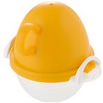 ezegg レンジでゆでたまご 1個用 オレンジ EZ-283