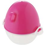 ezegg レンジでゆでたまご 3個用 ピンク EZ-286