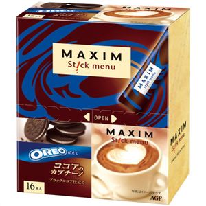 マキシム スティックメニュー オレオ仕立て ココアのカプチーノ 14g×16本入