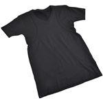POWER TONE 紳士ハーフスリーブTシャツ 抗菌防臭 ブラック L-LLサイズ