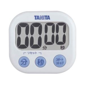 タニタ でか見えタイマー TD-384-WH ホワイト