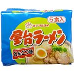 （まとめ買い）マルタイ とんこつラーメン 屋台ラーメン とんこつ味 5食分×9セット
