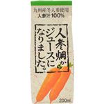 （まとめ買い）【ケース販売】ふくれん 人参畑からジュースになりました。 200ml×12本×4セット