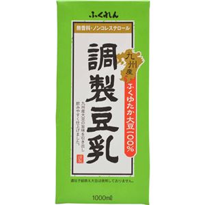 （まとめ買い）【ケース販売】ふくれん 調製豆乳 1000ml×6本×3セット