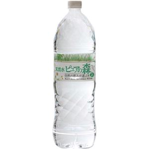 （まとめ買い）ピュアの森 ナチュラルミネラルウォーター 2L×6本×6セット