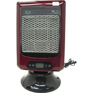 ツインズ 電気ストーブ リフレクトヒーター エコロミーII EC2H-400R レッド マイコン式 - 拡大画像