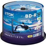 （まとめ買い）TDK 1回録画用ブルーレイディスク 25GB 1-4倍 50枚 GBRV-25PWB50PF×2セット