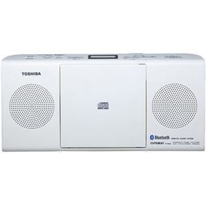 【訳あり・在庫処分】（まとめ買い）東芝 CDラジオ Bluetooth対応 ホワイト TY-CW26(W)×3セット - 拡大画像