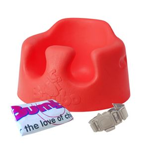 Bumbo ベビーソファー 専用腰ベルト入り レッド