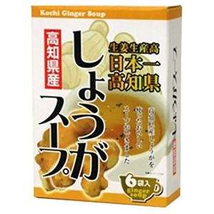 （まとめ買い）高知県産 しょうがスープ 5g×6袋入×12セット