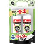 （まとめ買い）【数量限定】W除菌ジョイコンパクト 緑茶の香り つめかえ用特大615ml×2本×15セット