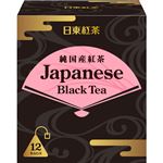 （まとめ買い）日東紅茶 純国産紅茶 Japanese Black Tea 三角ティーバッグ 12袋入×8セット