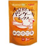 （まとめ買い）大豆粉と米粉のパンケーキミックス 200g×18セット