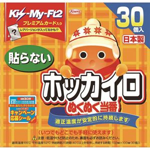 （まとめ買い）【数量限定】ホッカイロ ぬくぬく当番 貼らない レギュラー スペシャルボックス 30個入×2セット