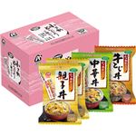 （まとめ買い）アマノフーズ 小さめどんぶり3種セット 4食入 80.5g×15セット