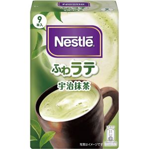 （まとめ買い）ネスレ ふわラテ 宇治抹茶 5.6g×9本入×18セット